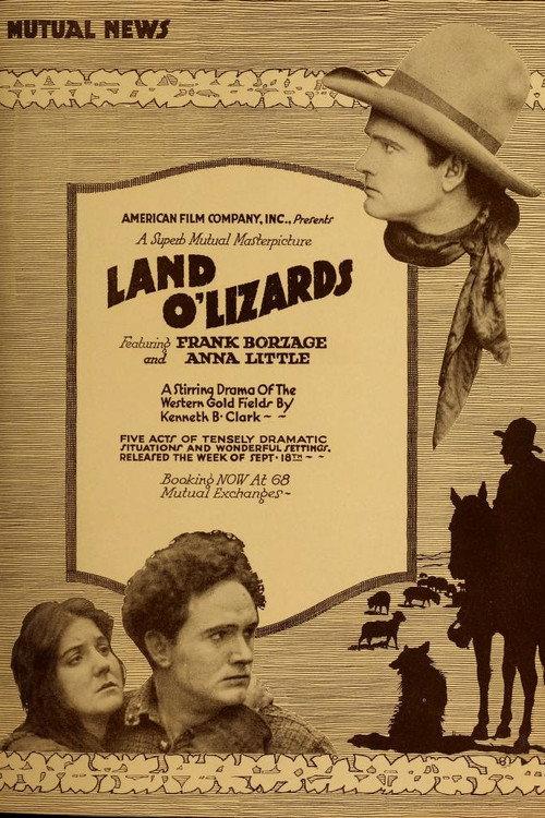 Land O' Lizards 1916 official movie poster