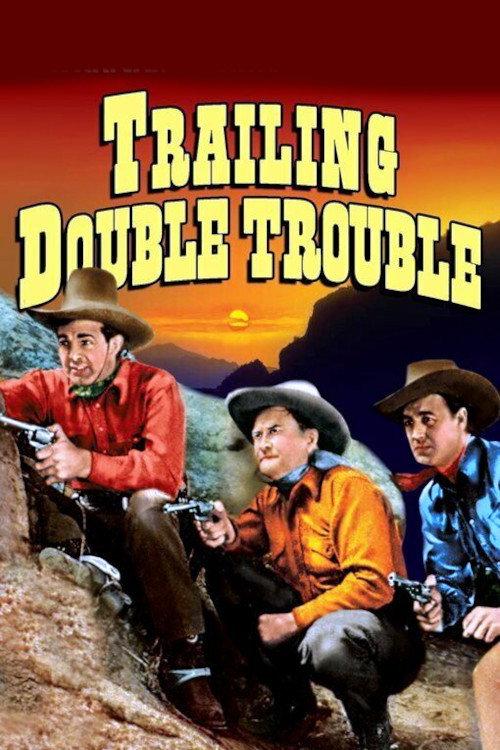 Trailing Double Trouble 1940 official movie poster