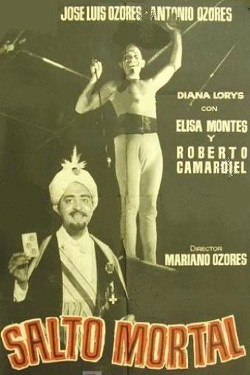 Salto mortal 1962 official movie poster