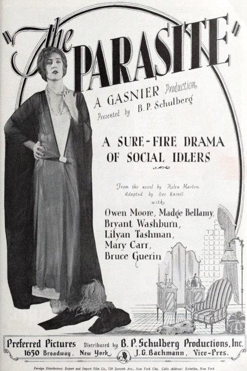The Parasite 1925 official movie poster