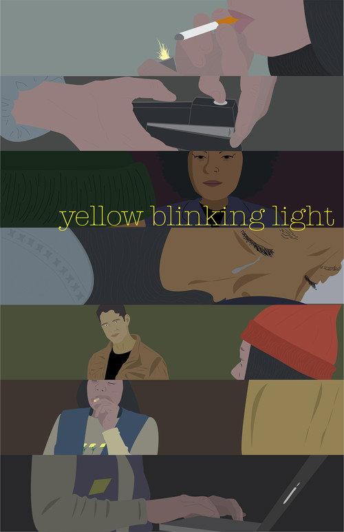 Yellow Blinking Light official movie poster