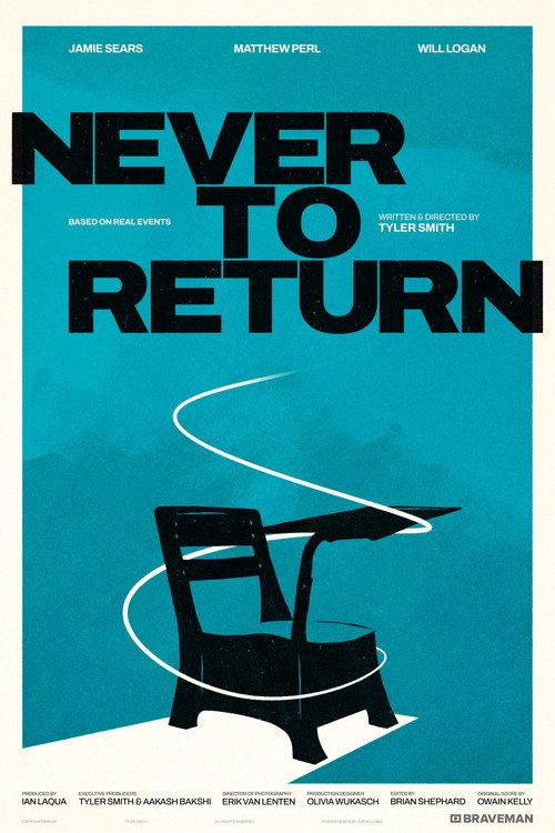 Never to Return 2026 official movie poster