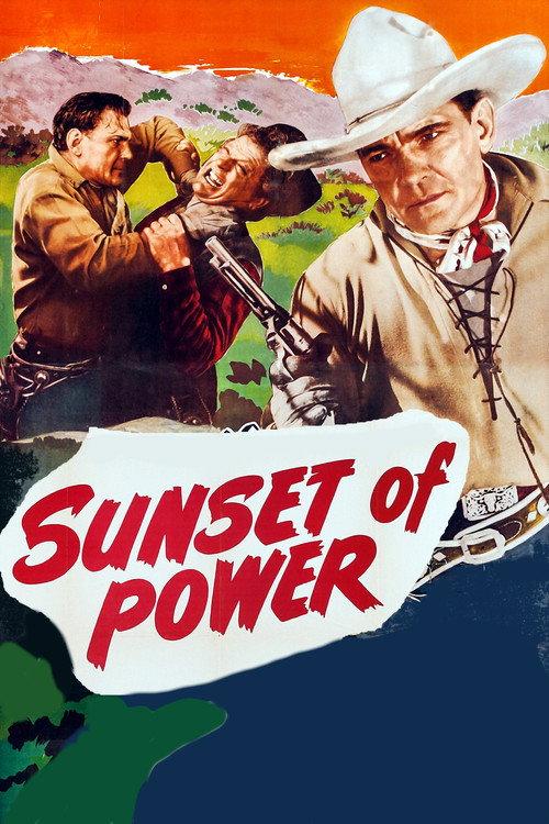 Sunset of Power 1936 official movie poster