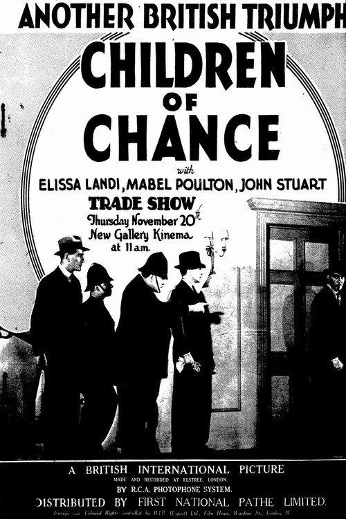 Children of Chance 1930 official movie poster