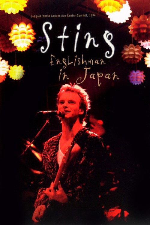 Sting - Englishman In Japan 1994 official movie poster