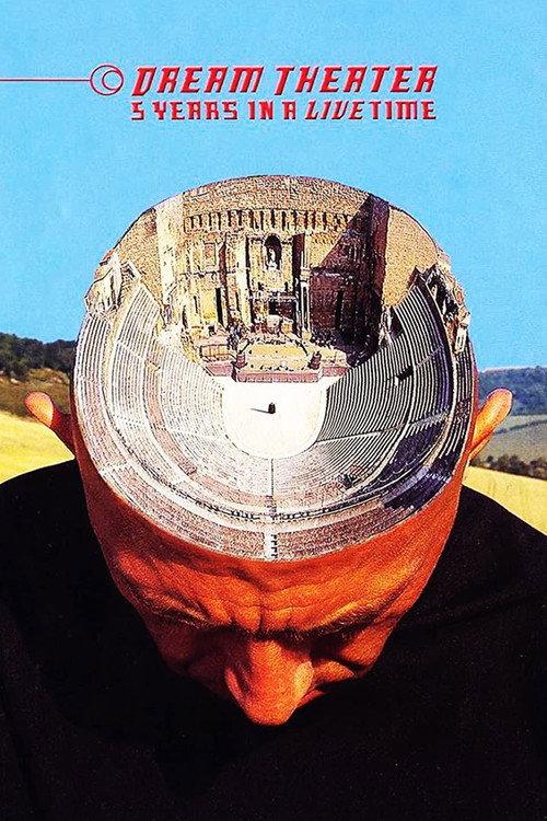 Dream Theater: 5 Years in a Livetime 1998 official movie poster