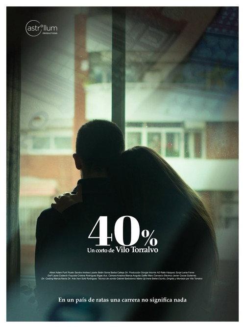 40% 2024 official movie poster
