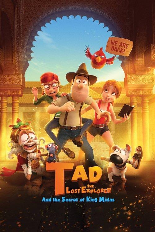 Tad, the Lost Explorer, and the Secret of King Midas 2017 official movie poster