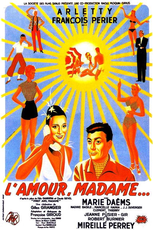 Love, Madame 1952 official movie poster