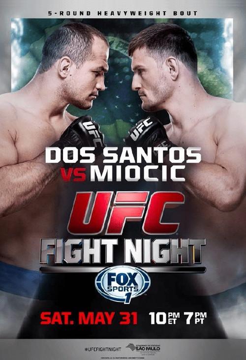 UFC on Fox 13: Dos Santos vs. Miocic 2014 official movie poster