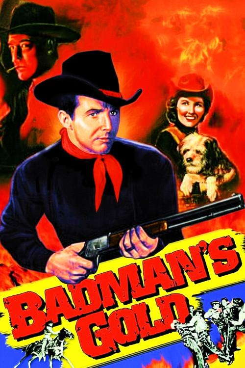 Badman's Gold 1951 official movie poster