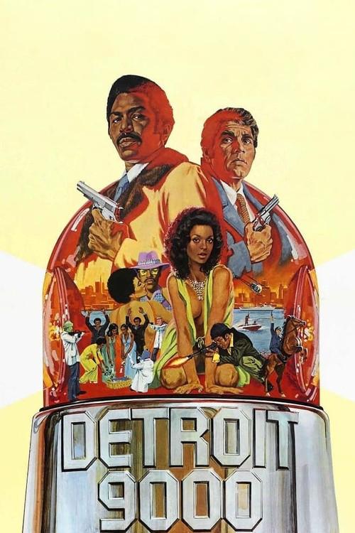 Detroit 9000 1973 official movie poster