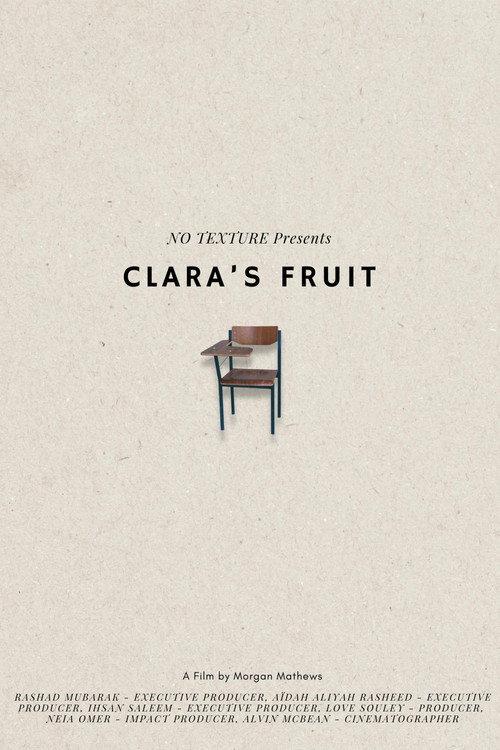 Clara's Fruit 2025 official movie poster