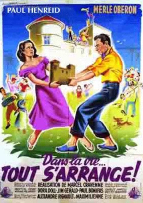 Dans la vie tout s'arrange 1952 official movie poster