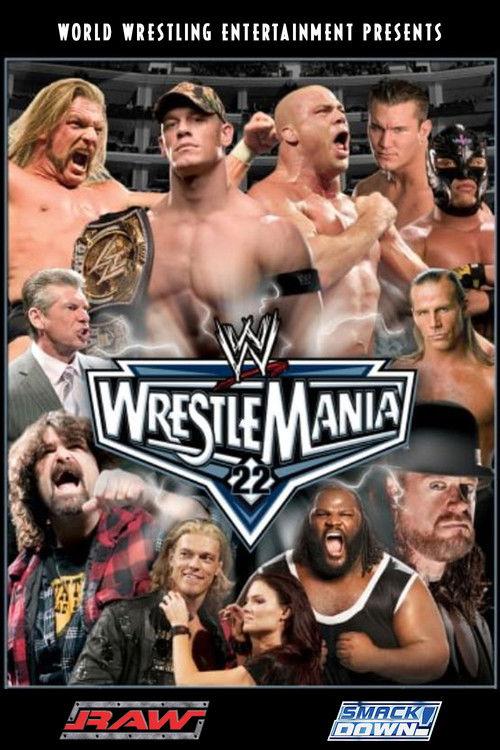 WWE WrestleMania 22 2006 official movie poster