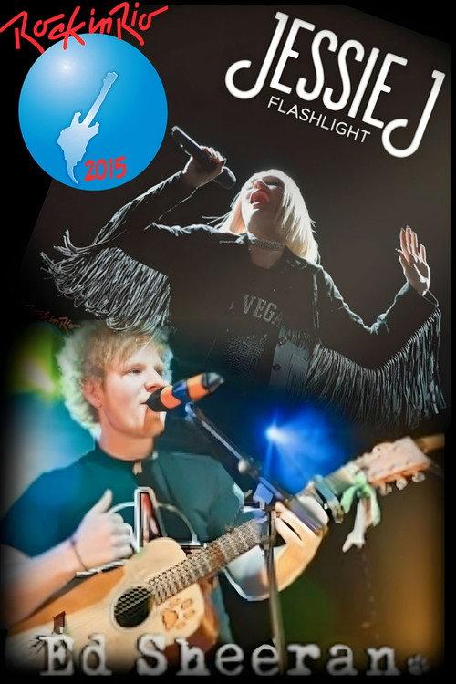 Jessie J & Ed Sheeran Live: Rock In Rio USA 2015 official movie poster