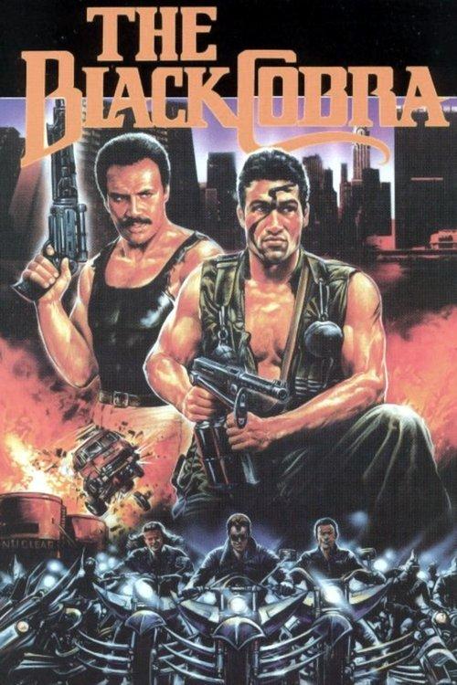 The Black Cobra 1987 official movie poster