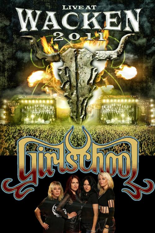 Girlschool - Live at Wacken 2011 2011 official movie poster