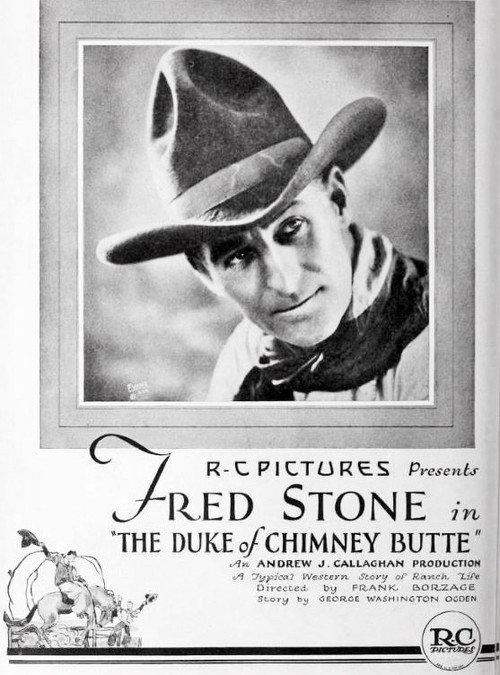 The Duke of Chimney Butte 1921 official movie poster