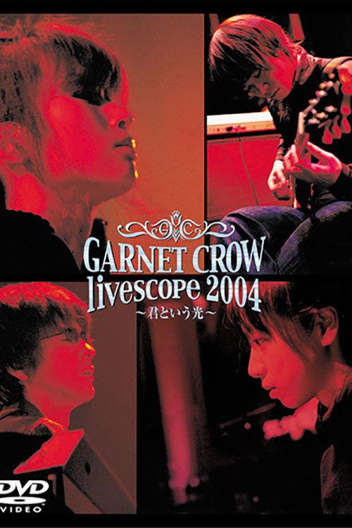 GARNET CROW live scope 2004 ~君という光~ 2004 official movie poster