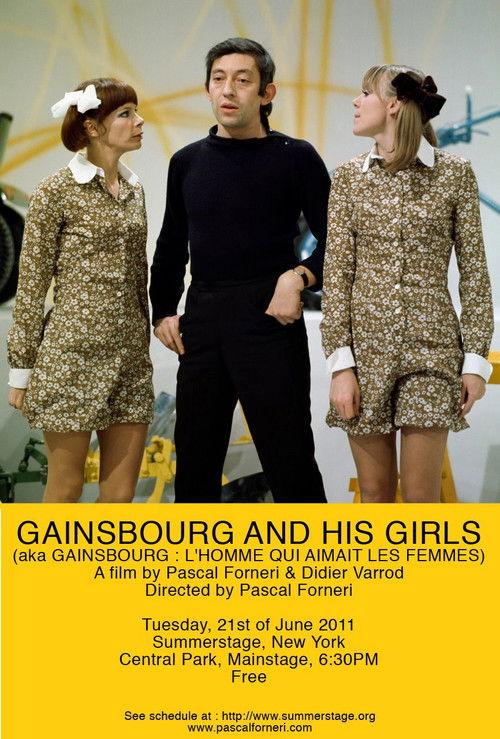 Gainsbourg and His Girls 2010 official movie poster