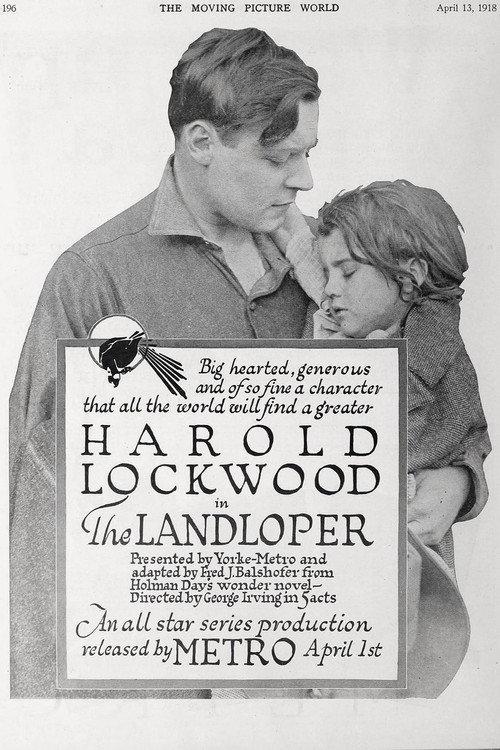 The Landloper 1918 official movie poster