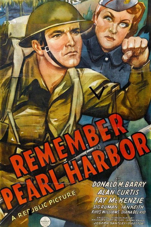 Remember Pearl Harbor 1942 official movie poster