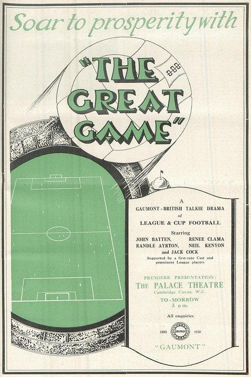 The Great Game 1930 official movie poster