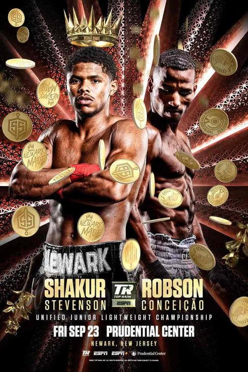 Shakur Stevenson vs. Robson Conceicao 2022 official movie poster