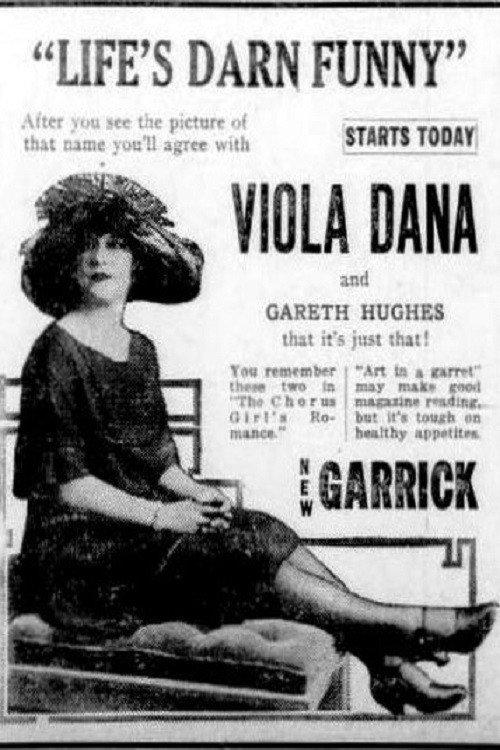 Life's Darn Funny 1921 official movie poster