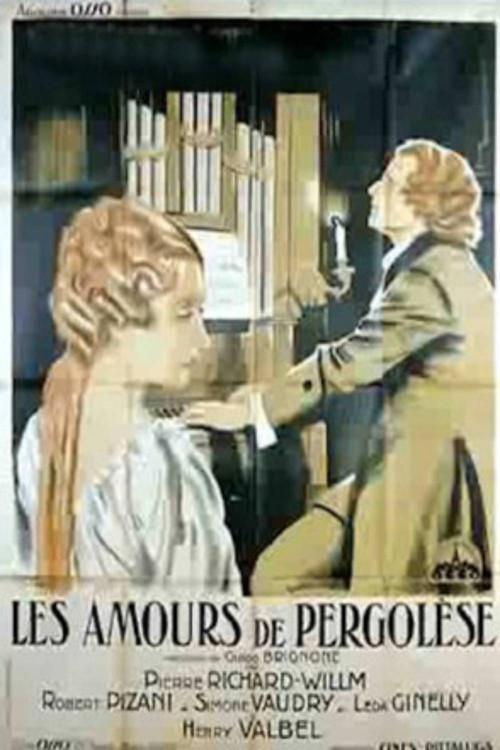 Les Amours de Pergolese 1933 official movie poster