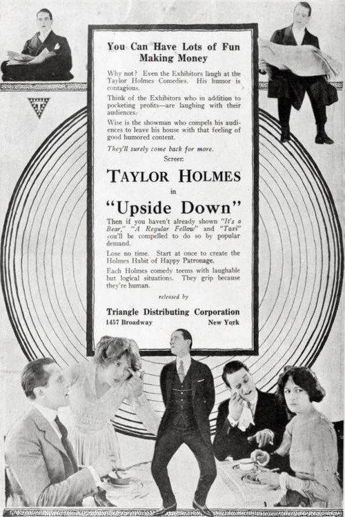 Upside Down 1919 official movie poster