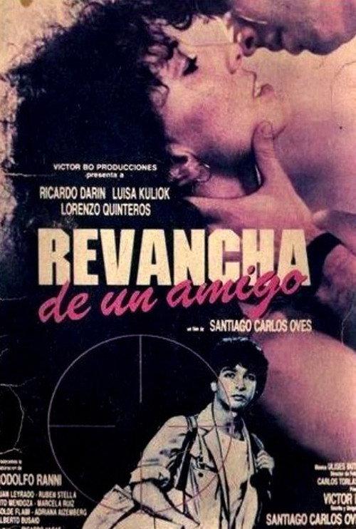 Revancha de un amigo 1987 official movie poster