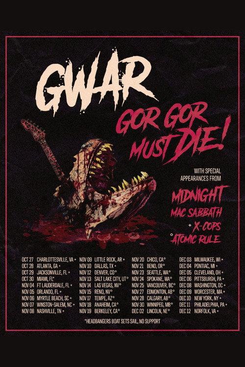 GOR GOR MUST DIE! official movie poster