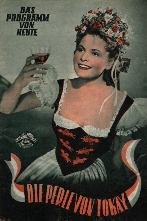 Die Perle von Tokay 1954 official movie poster
