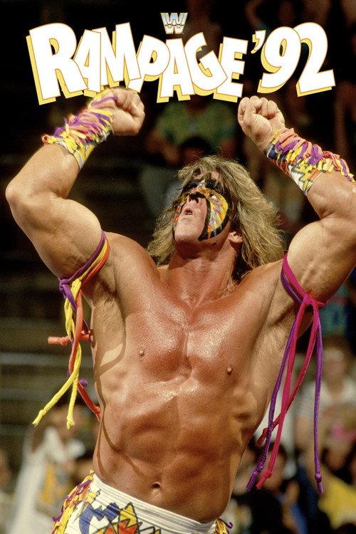 WWE Rampage '92 1992 official movie poster