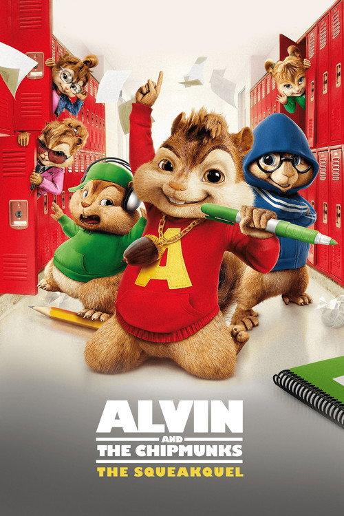 Alvin and the Chipmunks: The Squeakquel 2009 official movie poster