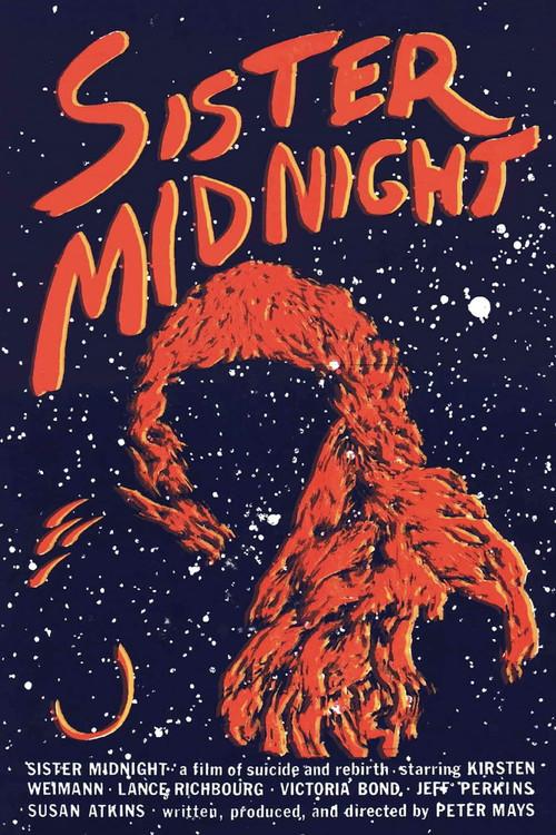 Sister Midnight 1974 official movie poster