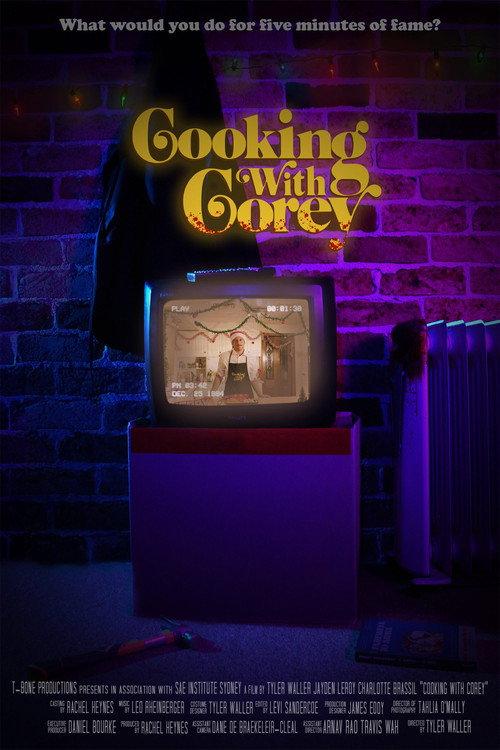 Cooking with Corey 2024 official movie poster