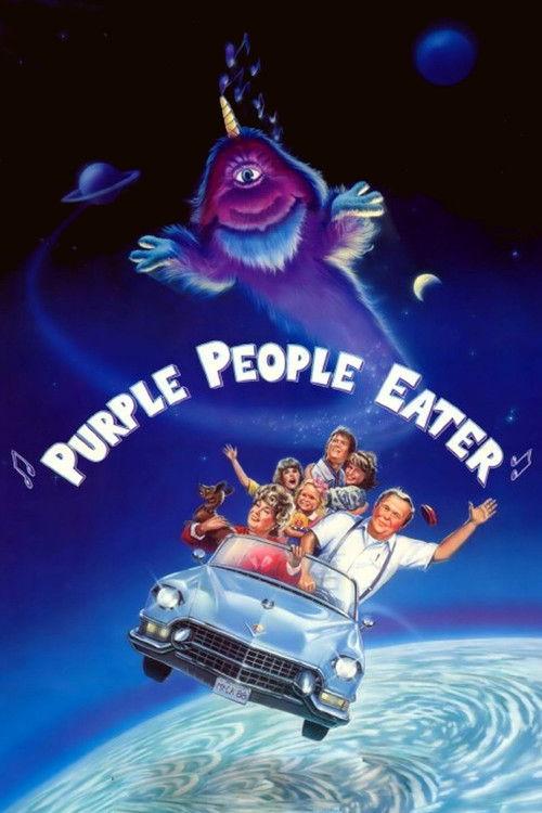 Purple People Eater 1988 official movie poster
