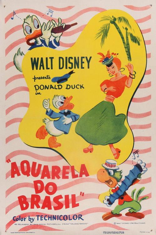 Aquarela do Brasil 1942 official movie poster