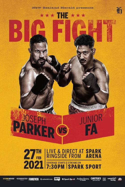 Joseph Parker vs. Junior Fa 2021 official movie poster