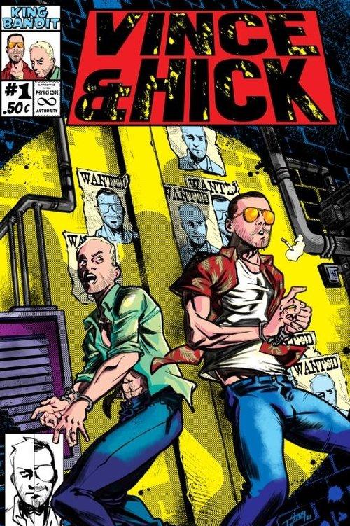 The Misadventures of Vince and Hick 2025 official movie poster