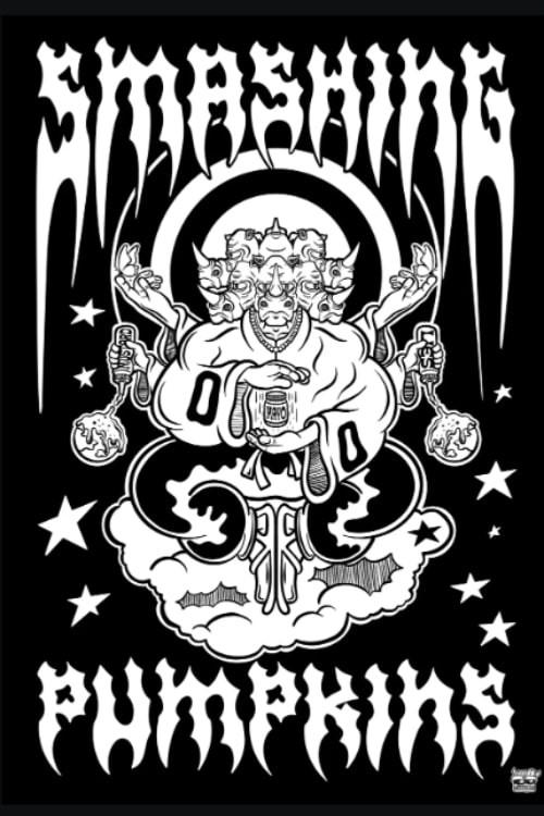 The Smashing Pumpkins: Rhinoceros 1991 official movie poster