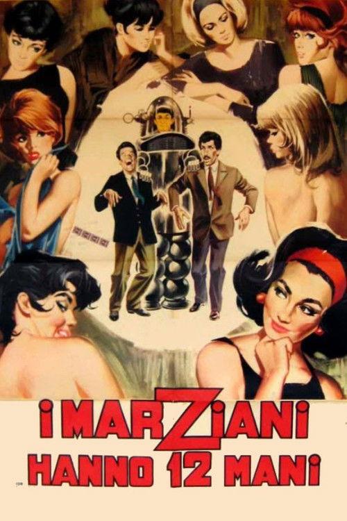The Twelve-Handed Men of Mars 1964 official movie poster