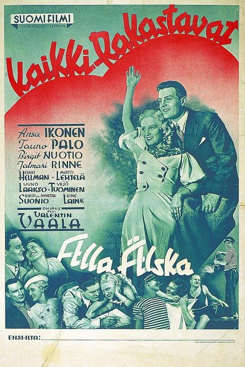 Kaikki rakastavat 1935 official movie poster
