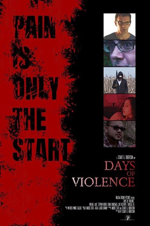 Days of Violence 2020 official movie poster