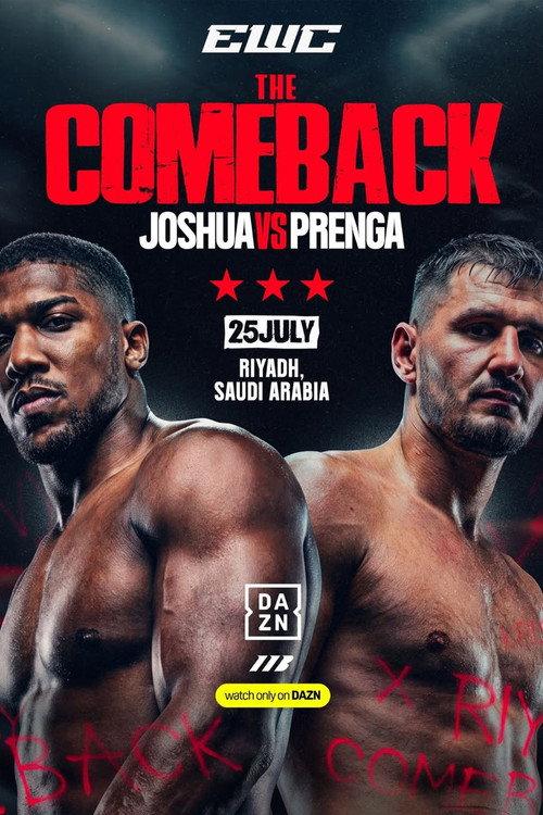 Anthony Joshua vs. Kristian Prenga 2026 official movie poster