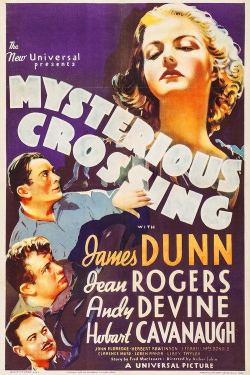 Mysterious Crossing 1936 official movie poster