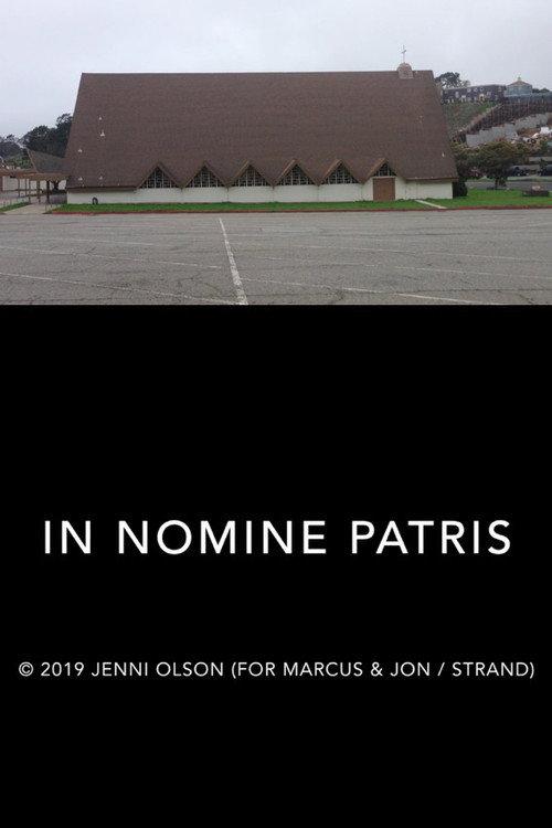 In Nomine Patris 2019 official movie poster